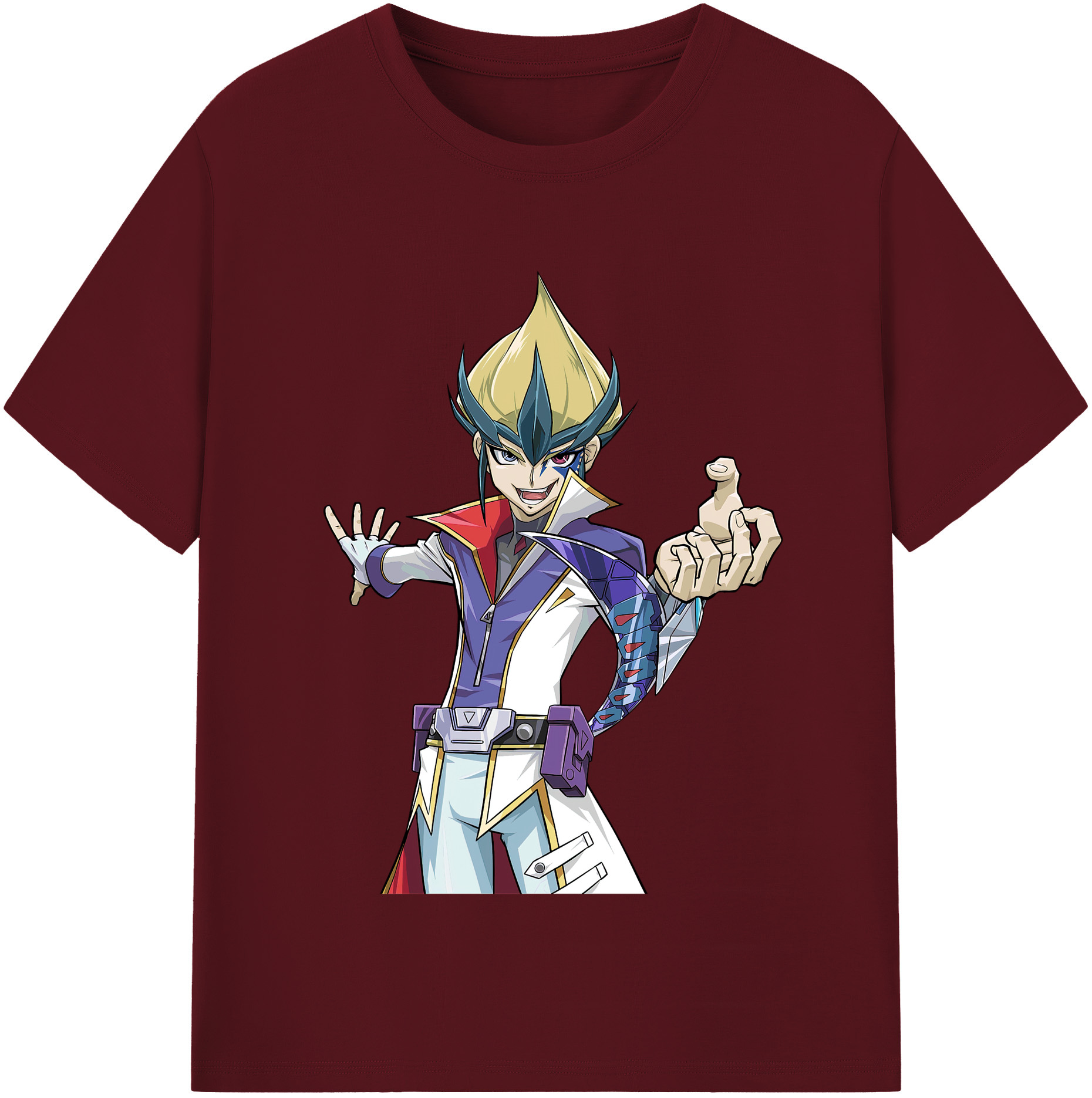 （画像用） 遊☆戯☆王 Yu-Gi-Oh! 綿100％半袖Tシャツ（フロントプリント）